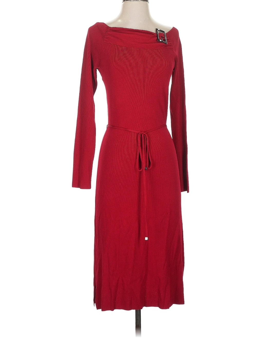 BCBGMAXAZRIA Red Long sleeve Dress